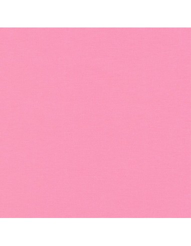 Kona Cotton Carnation, Tessuto Rosa Tinta Unita - Robert Kaufman Robert Kaufman - 1