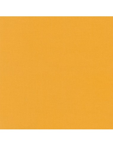 Kona Cotton Ochre, Tessuto Giallo Caldo Tinta Unita - Robert Kaufman Robert Kaufman - 1