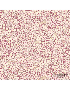 Tree of Life Floral Glade Berry Botanicals, Tessuto Viola con Radura Fiorita - Lyberty Fabrics Liberty Fabrics - 1