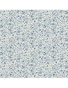 Denim Florals Posy Haze, Tessuto Azzurro con Nebbia di Fiorellini - Liberty Fabrics Liberty Fabrics - 1