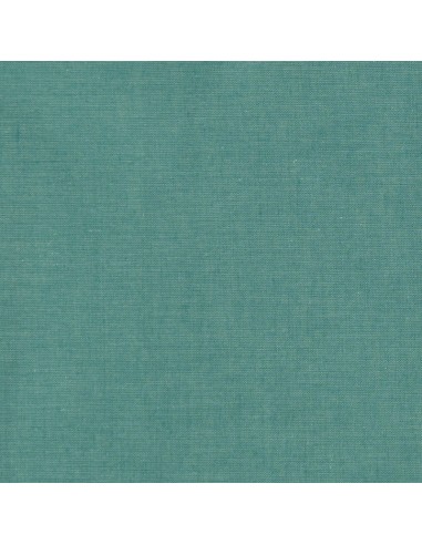 Tilda Chambray Basics Aqua, Tessuto Verde Acqua Tilda Fabrics - 1