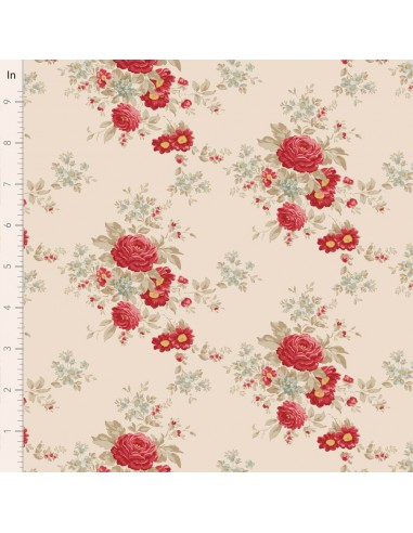 Tilda Merry Little Christmas, Carol Cream Tilda Fabrics - 1
