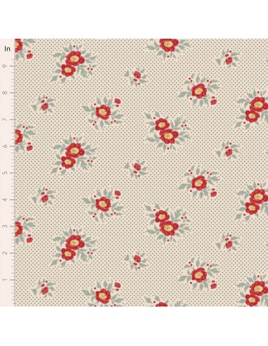 Tilda Merry Little Christmas, Joy Blue Tilda Fabrics - 1