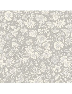Emily Blossom Clay, Tessuto Tortora Argilla con fiori - Liberty Fabrics Liberty Fabrics - 1