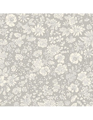 Emily Blossom Clay, Tessuto Tortora Argilla con fiori - Liberty Fabrics Liberty Fabrics - 1