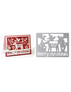 Thinlits Die Merry Christmas by Debi Potter Sizzix - Big Shot - 1