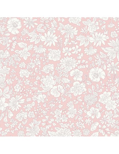 Emily Blossom Powder Rose, Tessuto Rosa Polvere con fiori - Liberty Fabrics Liberty Fabrics - 1
