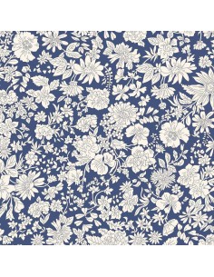 Emily Blossom Sapphire, Tessuto Blu Zaffiro con fiori - Liberty Fabrics Liberty Fabrics - 1