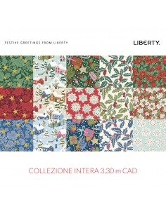 Festive Greetings, Collezione Intera, 15 tessuti x 3,3 metri cad - Liberty Fabrics Liberty Fabrics - 1