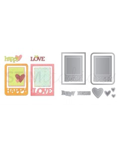 Thinlits Die Set 10PK - Phrase Cards by Paula Pascual Ellison - 1
