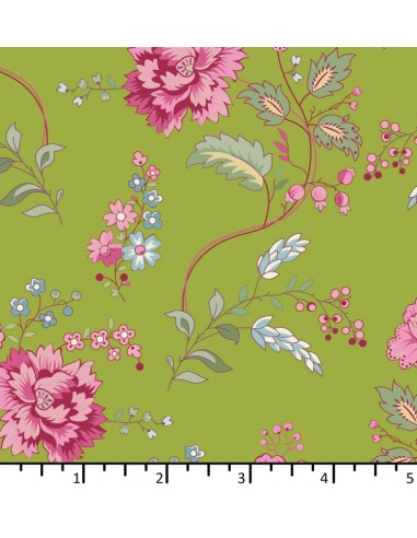 EQP Future Heirloom, Bouquet Apple Green EQP Textiles - 1