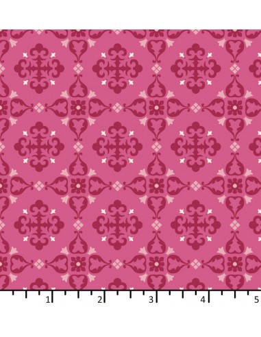 EQP Future Heirloom, Saudade Fuchsia EQP Textiles - 1