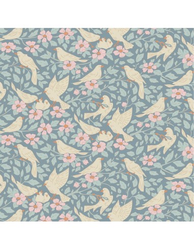 Tilda Songbird Ava Blue, Tessuto Blu...