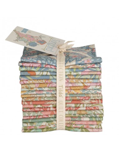 Tilda Songbird Bundle Piccolo, 20 Fat Eight da 50 x 27 cm Collezione Base Tilda Fabrics - 1