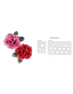 Thinlits Die Set 2PK - Flower, Mini Petals by Susan Tierney-Cockburn Ellison - 1