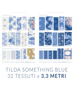 Collezione Tilda Something Blue, 32 tessuti x 3,30 metri cad. Tilda Fabrics - 1