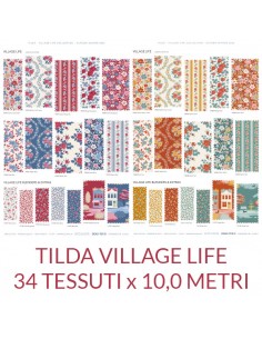 Collezione Tilda Village Life, 34 tessuti x 10 metri cad. Tilda Fabrics - 1