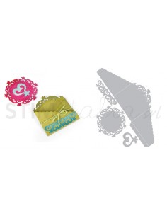 Thinlits Die Set 4PK - Pocket & Insert, Doily by Rachael Bright Ellison - 1