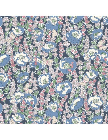 Meadow Flowers, Poppy Breeze, Tessuto...