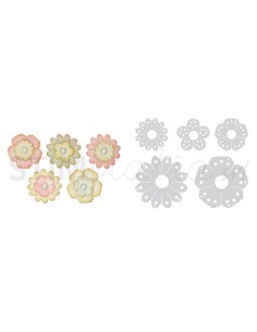 Thinlits Die Set 5PK - Couquette by Prima Marketing Inc. Ellison - 1