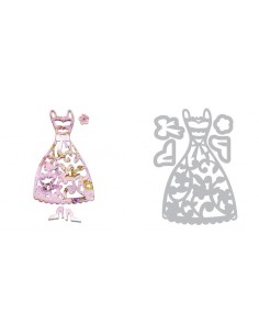 Thinlits Die Set 5PK - Dress & Shoes by Dena Designs Ellison - 1