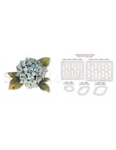 Thinlits Die Set 5PK - Flower, Hydrangea by Susan Tierney-Cockburn Ellison - 1