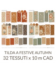 Collezione Tilda A Festive Autumn, 32 tessuti x 10 metri cad. Tilda Fabrics - 1