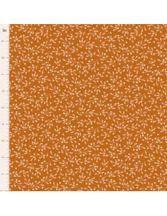 Tilda A Festive Autumn Elly Ginger, Tessuto Zenzero con rami di vischio Tilda Fabrics - 1