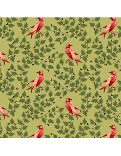 EQP New Beginnings, Nightingale, Willow Green EQP Textiles - 1