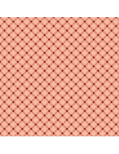 EQP New Beginnings, Plaid, Frosted Pink EQP Textiles - 1