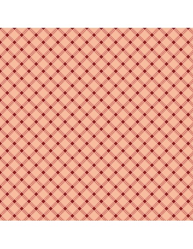 EQP New Beginnings, Plaid, Frosted Pink EQP Textiles - 1