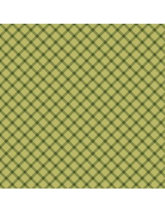EQP New Beginnings, Plaid, Willow Green EQP Textiles - 1