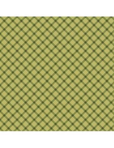 EQP New Beginnings, Plaid, Willow Green EQP Textiles - 1