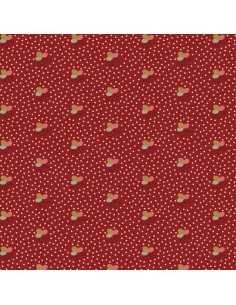 EQP New Beginnings, Seedling, Maroon EQP Textiles - 1