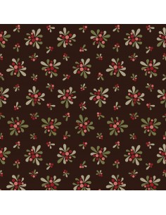 EQP New Beginnings, Winterberry, Mocha EQP Textiles - 1