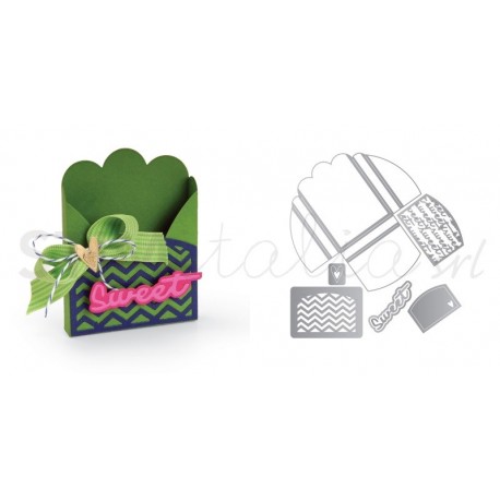 Thinlits Die Set 7PK - Bag, Sweet Treat by Rachael Bright Ellison - 1