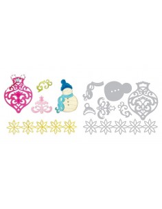 Thinlits Die Set 7PK - Christmas 2 by Rachael Bright Ellison - 1
