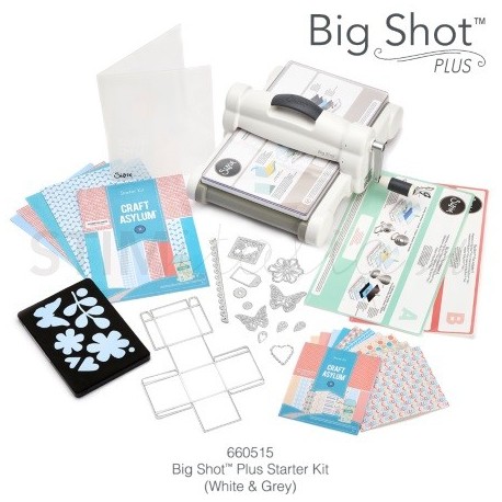 Big Shot Plus Starter Kit (White & Gray) NEW - by Ellison Ellison - 1