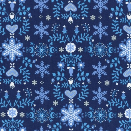 31320-71 - Lecien L's Modern Magical Winter Time! - Cotone Stampato Giapponese Lecien - 1