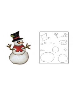 Bigz Die - Assembly Snowman by Tim Holtz Ellison - 1