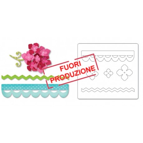 Bigz Die - Borders & Hydrangeas by Eileen Hull Ellison - 1