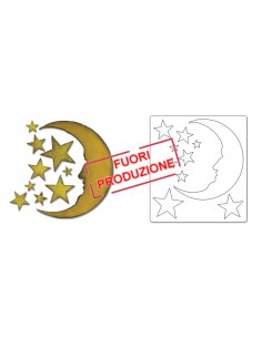 Bigz Die - Crescent Moon & Stars by Tim Holtz Ellison - 1