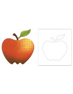 Bigz Die - Apple Sizzix - Big Shot - 1