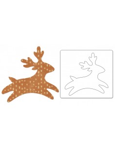 Bigz Die - Reindeer n3 by Jorli Perine (M&G) Sizzix - Big Shot - 1