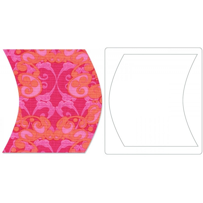 Bigz Die - Wave, 3 7/8" x 4 1/2" Finished Sizzix - Big Shot - 1