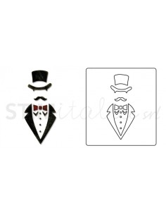 Bigz Die Dapper by Tim Holtz Sizzix - Big Shot - 1