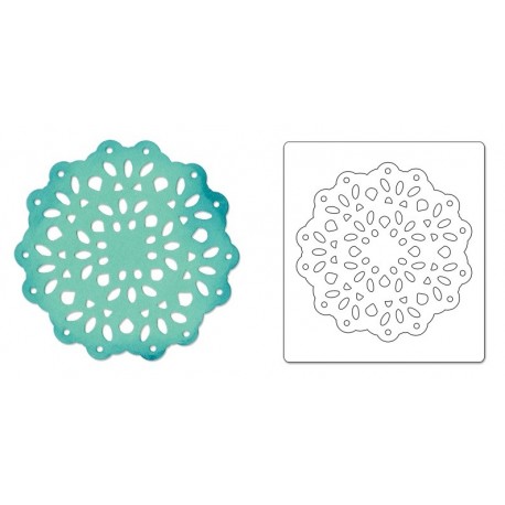 Bigz Die - Doily, Classical Lace by Scrappy Cat Ellison - 1