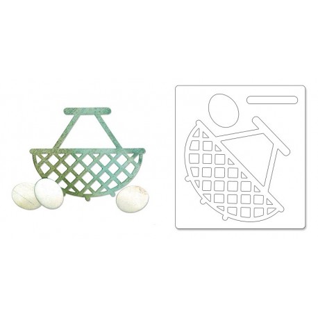 Bigz Die - Egg & Wire Basket by Jen Long-Philipsen Ellison - 1