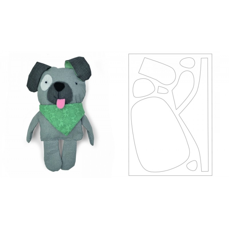 Bigz Plus Die Dog Softee by Debi Potter Sizzix - Big Shot - 1