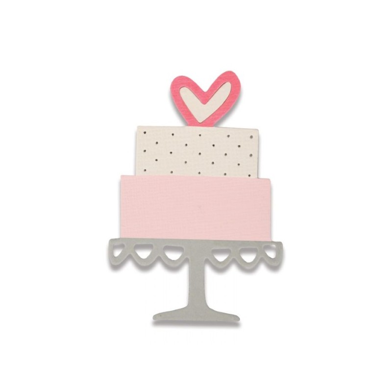 Thinlits Die - Celebration Cake Mini Sizzix - Big Shot - 1